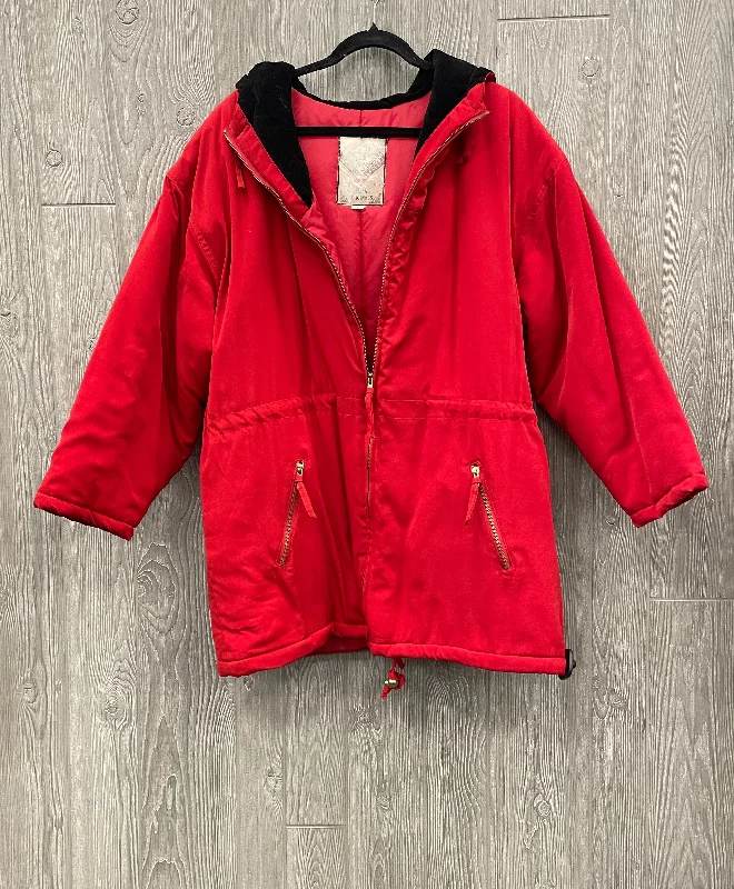 women's bomber jackets -Coat Other By Clothes Mentor In Red, Size: L