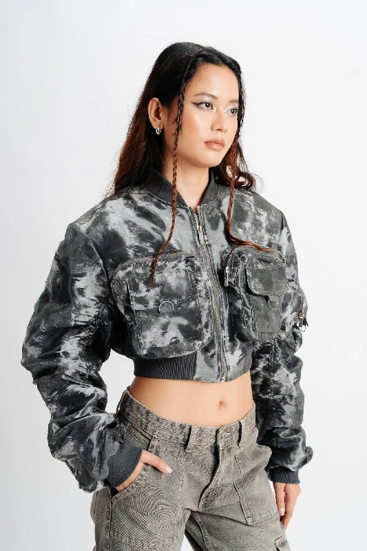 lightweight windbreakers for women -Bomber Jacket