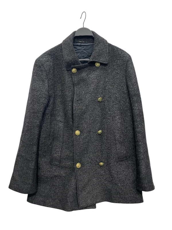 elegant woolen jackets for women -Maison Margiela/Trench Coat/52/Wool/GRY/