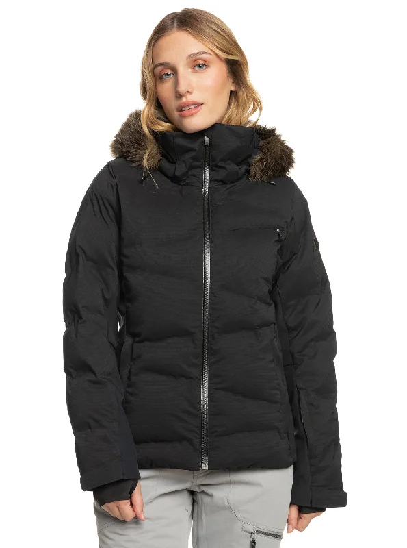 tailored coats for women -Snowstorm Technical Snow Jacket - True Black