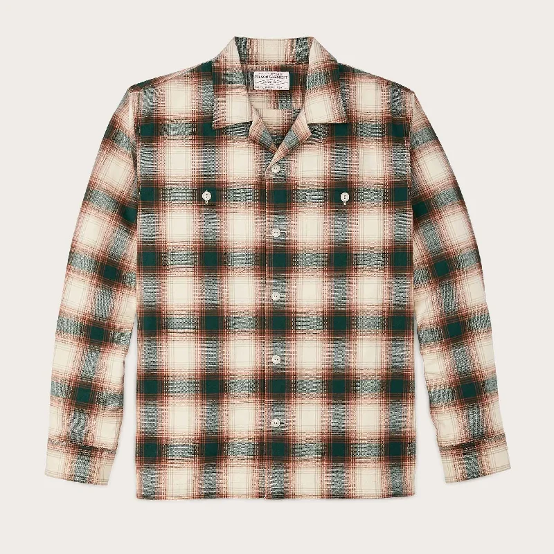 women's ribbed tops -ELK HEIGHTS CAMP SHIRT