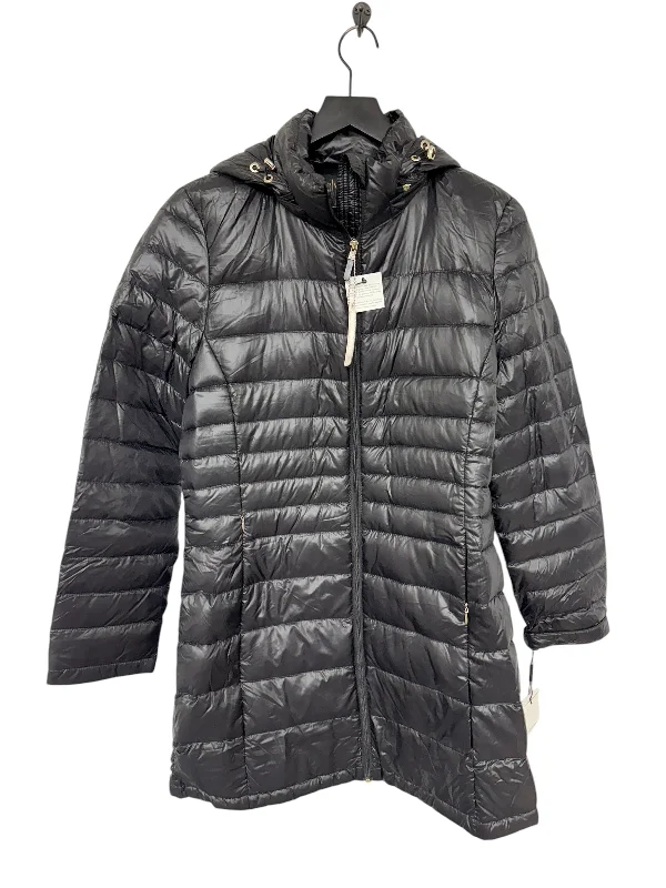 women's corduroy jackets -Coat Puffer & Quilted By Calvin Klein In Black, Size: M