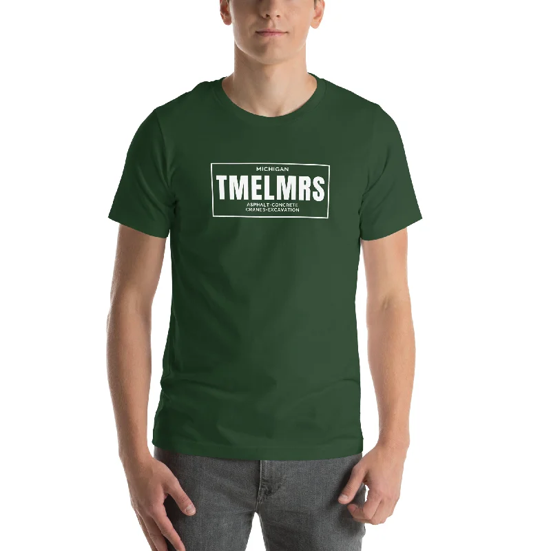 women's long sleeve blouse -TMELMRS License Plate Unisex T-Shirt