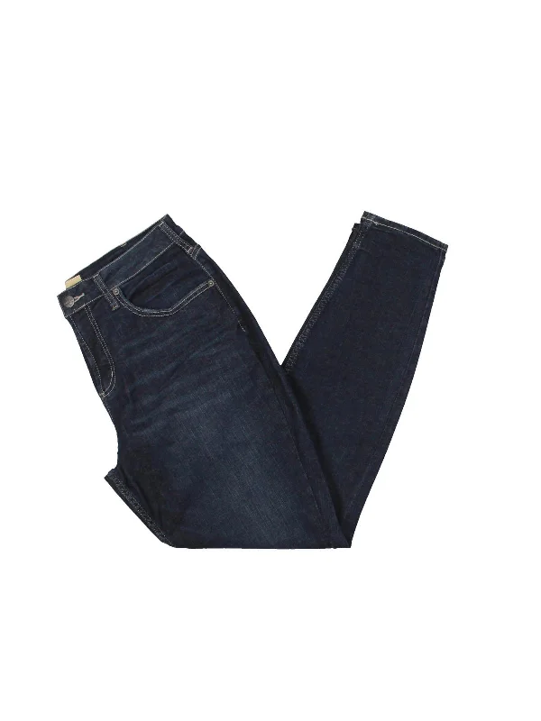 slim-fit trousers for women -Womens Denim Slim Jeans