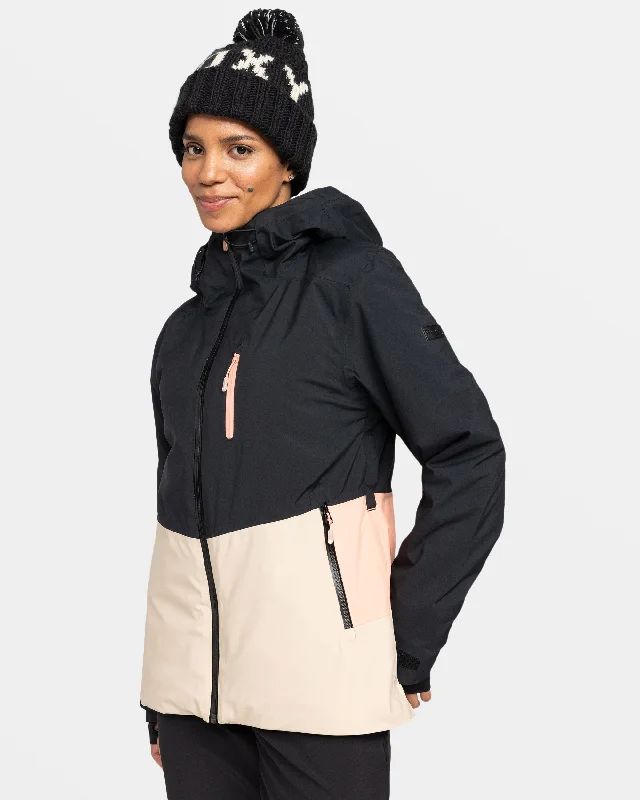 fashionable blazers for women -Peakside Snow Jacket - True Black