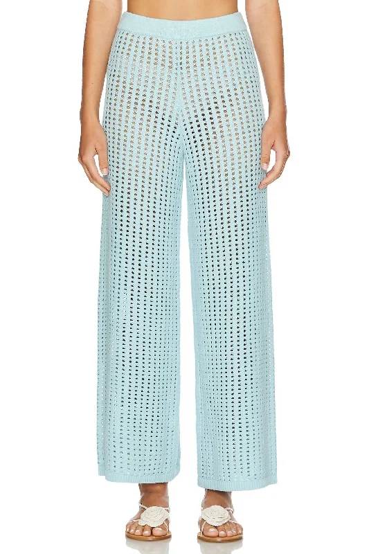 high-rise pants for women -Lindsey Pants In Ice