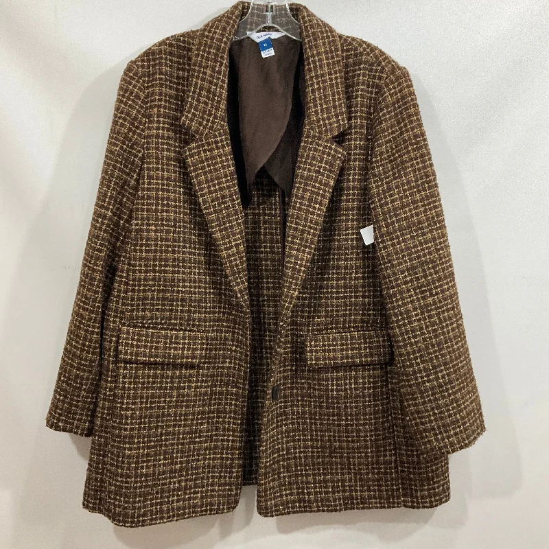 business casual jackets for women -Coat Peacoat By Old Navy In Brown, Size: Xl