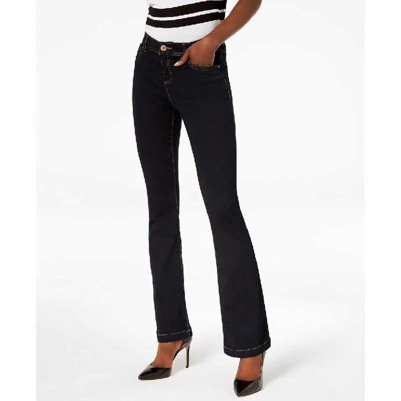 sleek office pants for women -INC International Concepts Women's Bootcut Jeans Blue Size 8