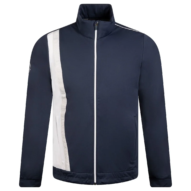 lightweight jackets for women -Lucien Windpoof and Water Repellent Jacket Navy/White/Cool Grey - SS24