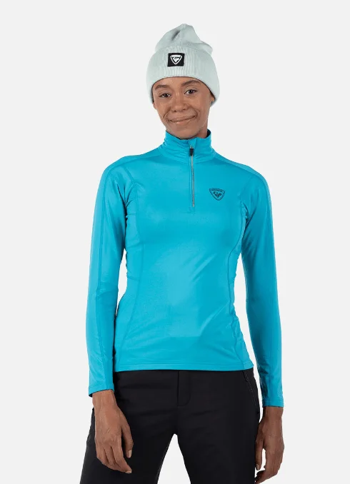 eco-friendly tops for women -Rossignol Women's Classique Half-Zip Top