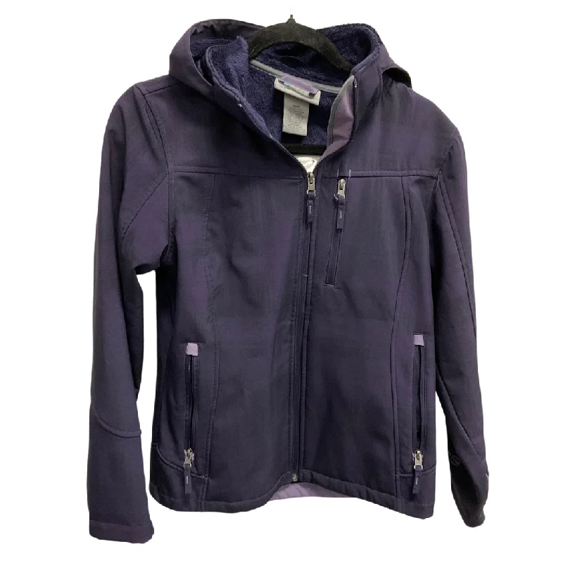 warm puffer jackets for women -Coat Other By Free Country In Purple, Size: S