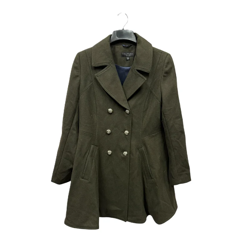 women's wool coats -Coat Wool By Laundry In Green, Size: L