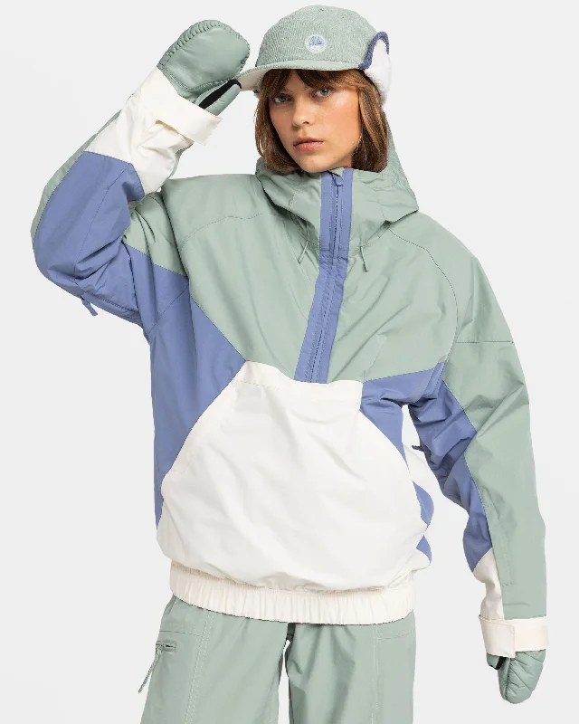 women's zip-up parkas -Chloe Kim Snow Jacket - Lily Pad