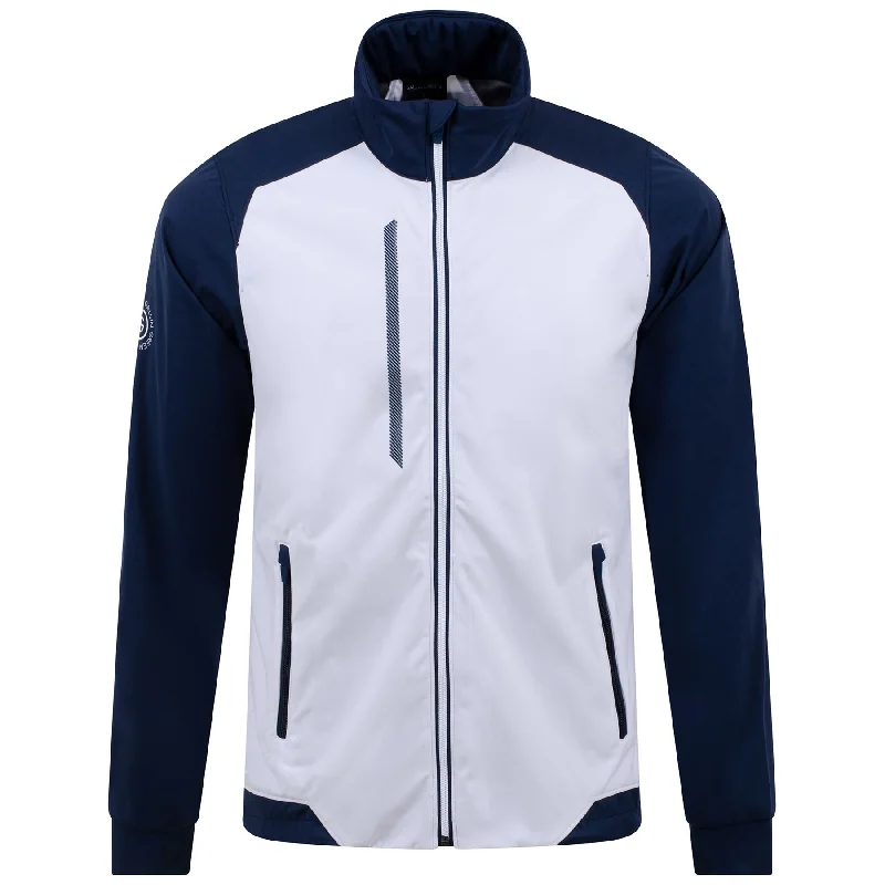 short jackets for women -Lyle Interface-1 Jacket White/Navy - SS24