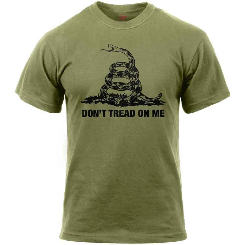 turtleneck tops for women -Rothco Mens Vintage Don't Tread On Me T-Shirt