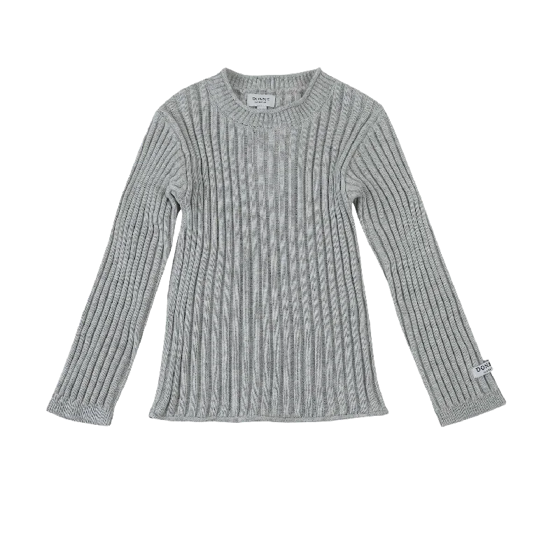 trendy women's shirts -Dion Shirt | Pale Grey Melange