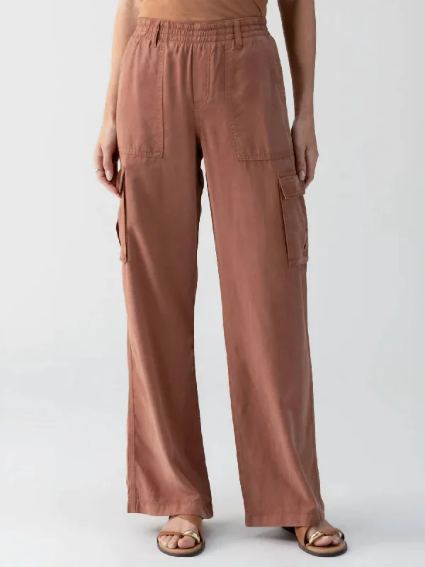 chic high-waist trousers for women -Relaxed Reissue Pants In Washed Clay