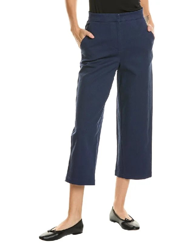 women's relaxed denim pants -Marimekko Egla Solid Pant