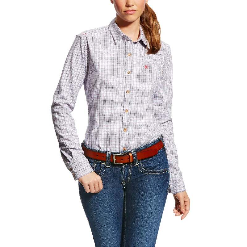 plus size women's tops -Ariat Women's FR Marion Work Shirt