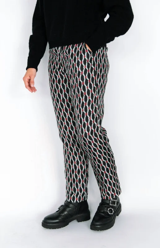 dressy pants for women -Women's Kaleido Pant In Black