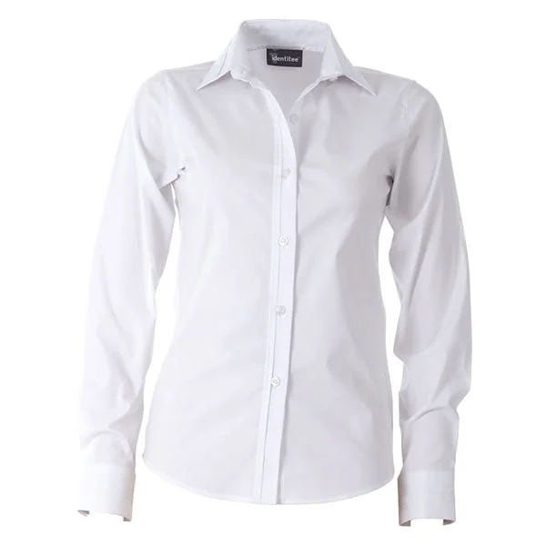 stretchable tops for women -Identitee Women's White Vegas Shirt