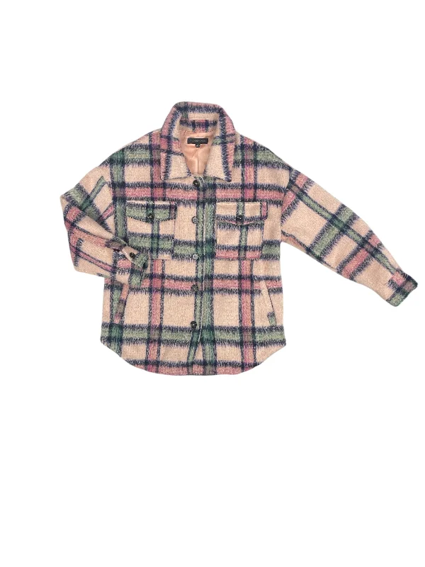 oversized wool coats for women -Coat Other By Cmc In Plaid Pattern, Size: S