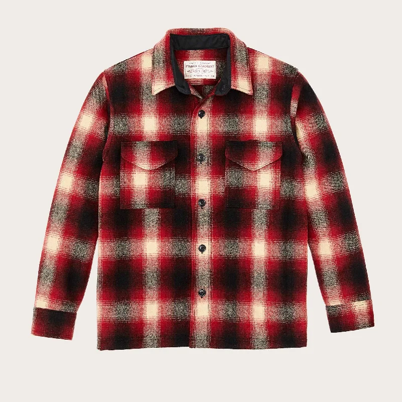 women's party tops -MACKINAW WOOL JAC-SHIRT