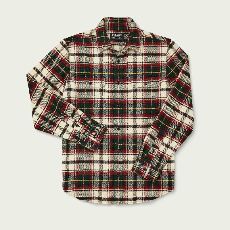 soft touch blouses for women -VINTAGE FLANNEL WORK SHIRT