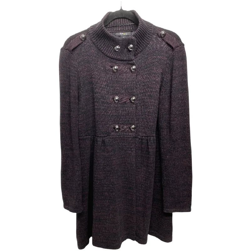 women's corduroy jackets -Coat Other By Style And Co Collection Women In Black & Purple, Size: 0x