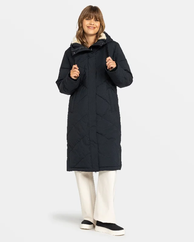 women's winter coats -Ellie Insulated Snow Jacket - True Black