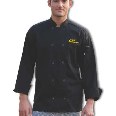 classic wool trench coats for women -Aruba Custom Chef Coat