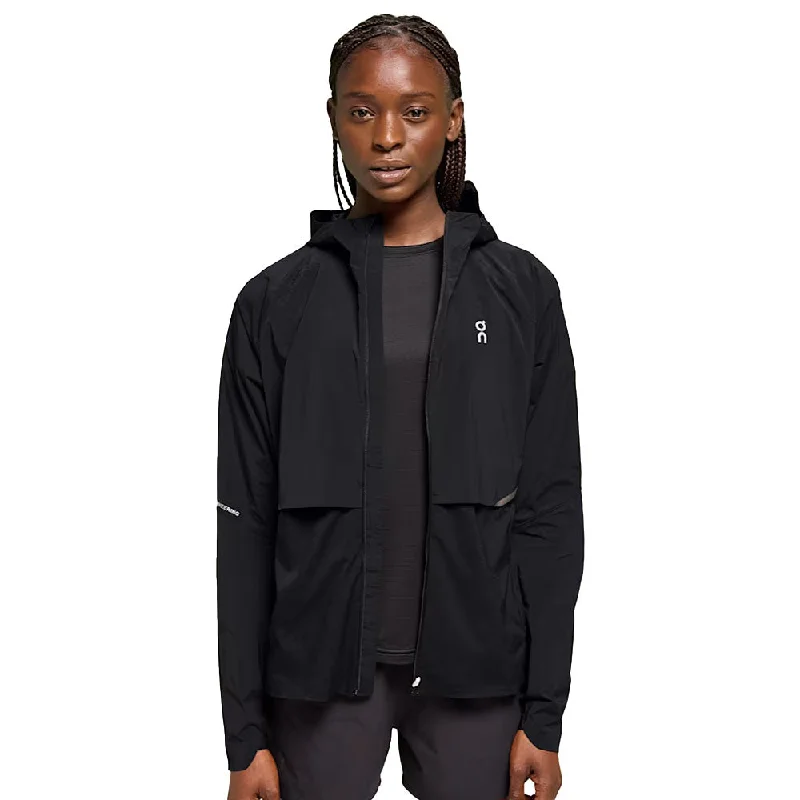 lightweight jackets for women -On Womens Core Jacket - Black