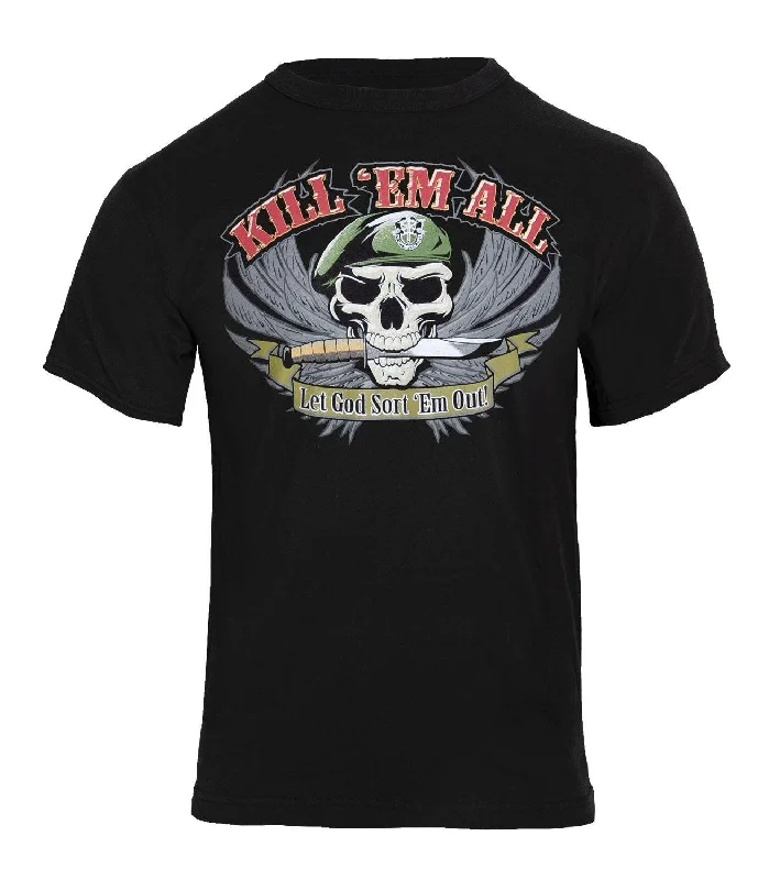 silky tops for women -Kill 'Em All T-Shirt