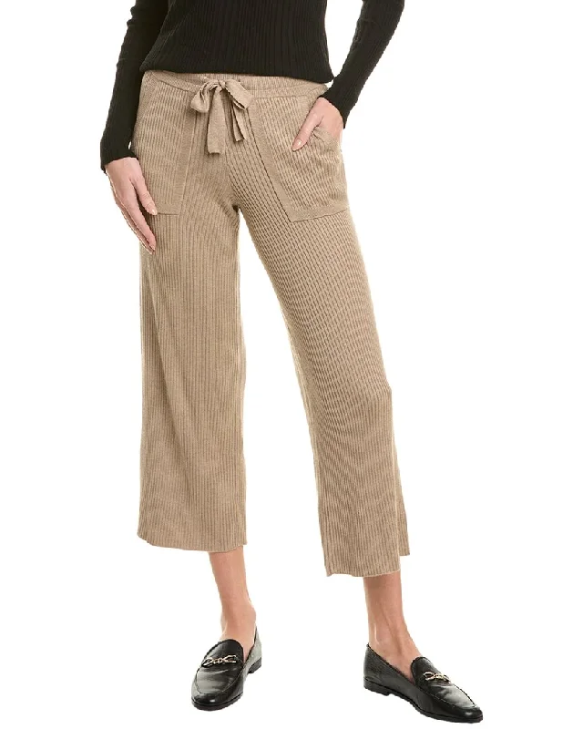 cotton joggers for women -Splendid Georgie Rib Pant