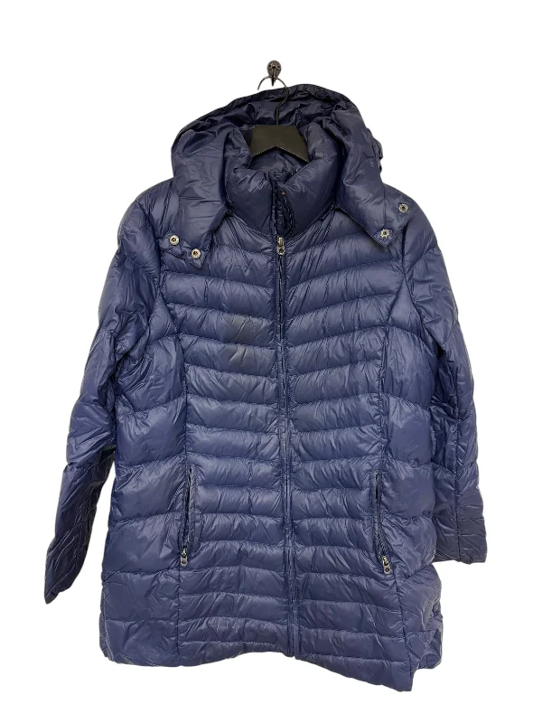 trendy coat jackets for women -Coat Puffer & Quilted By Tommy Hilfiger In Navy, Size: Xl