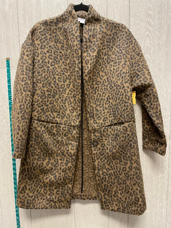 puffer coats for winter -Coat Peacoat By Old Navy In Animal Print, Size: S