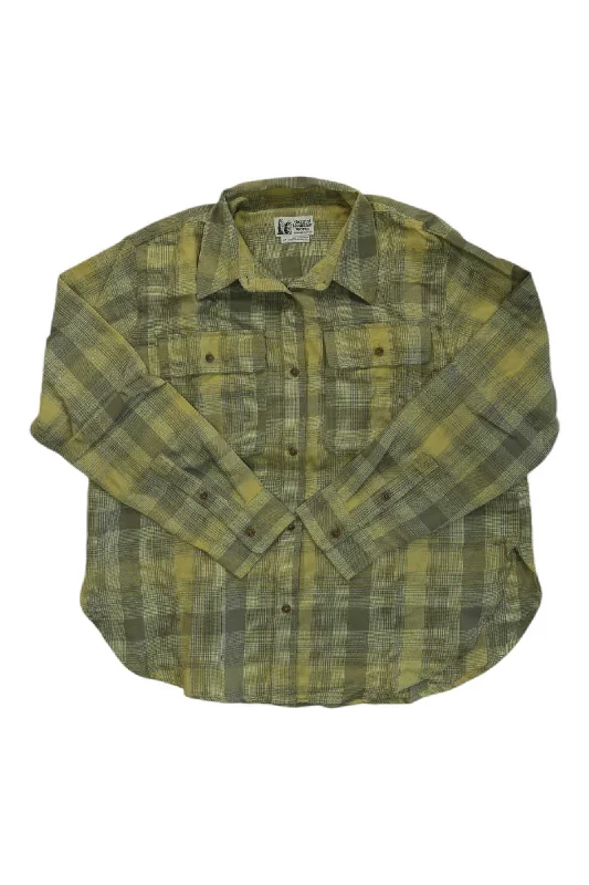 embroidered tops for women -Marmot Womens Fairfax Lightweight Boyfriend Flannel Shirt