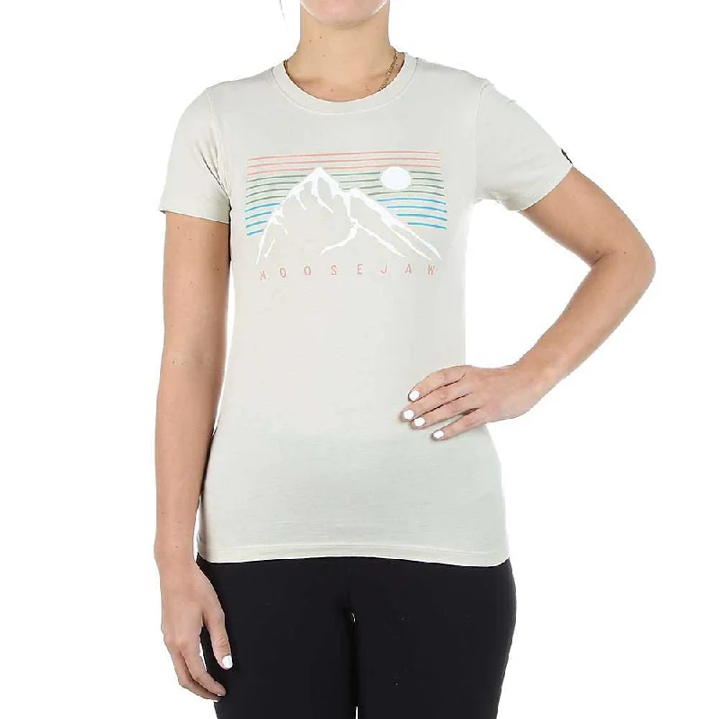 casual blouses with sleeves -Moosejaw Womens Tiger Roll SS Tee