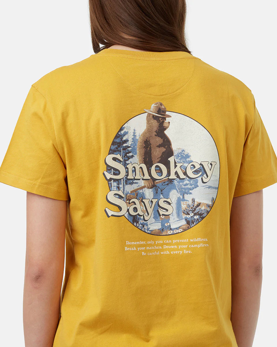 lightweight women's tops -Smokey Bear Says T-Shirt (Women's)