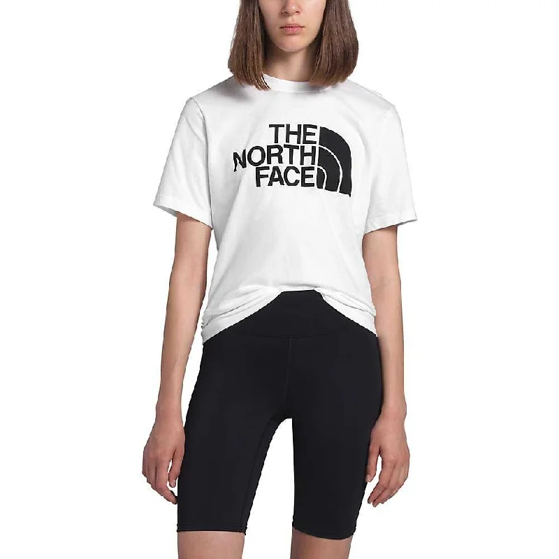 draped tops for women -The North Face Womens Half Dome Cotton SS Tee