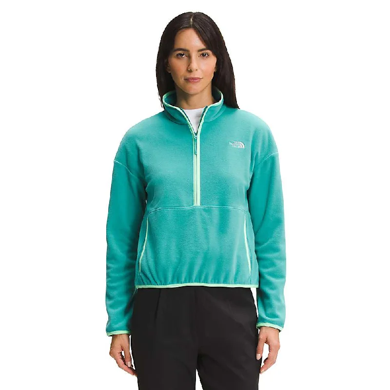 lightweight women's tops -The North Face Womens TKA Glacier Crop