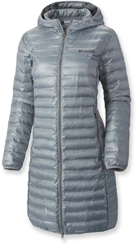 women's cotton t-shirts -Women's Flash Forward Long Down Jacket