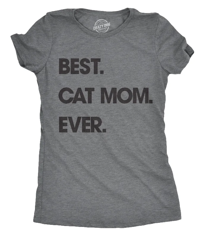 Dark Heather Grey - Best Cat Mom