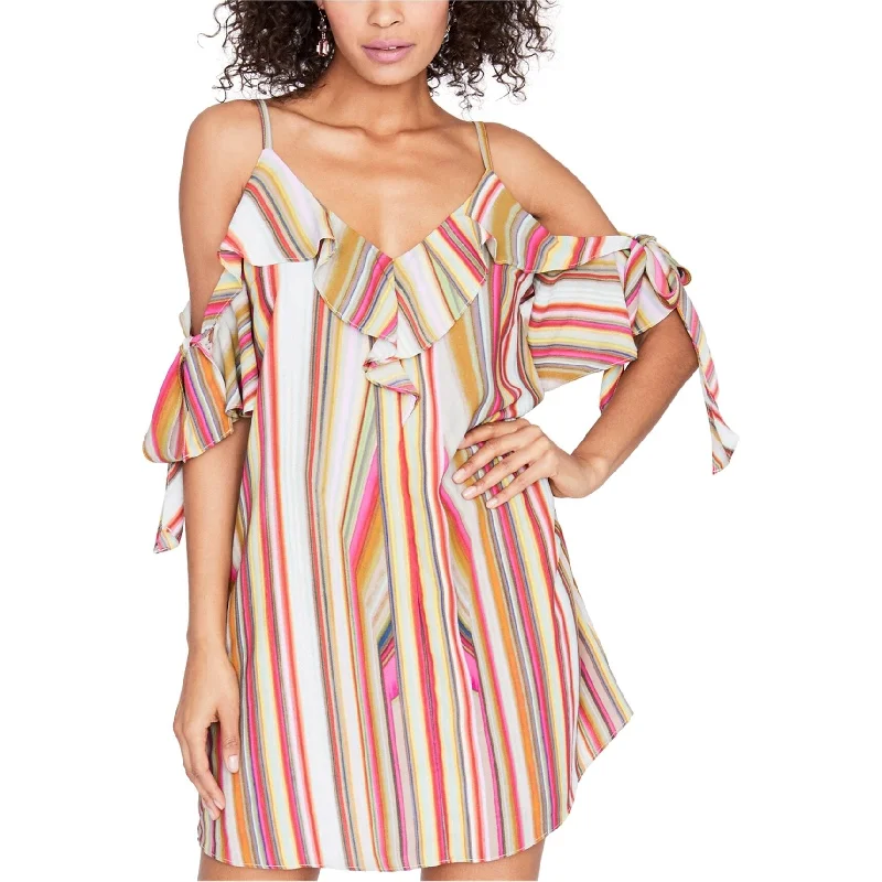 casual denim dresses for women -Rachel Roy Womens Striped Shift Dress, Multicoloured, Large